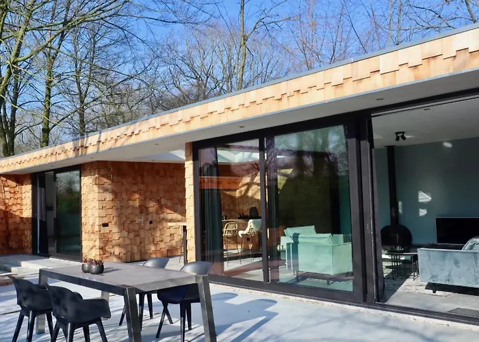 Houten Boshuis By Droomvilla *