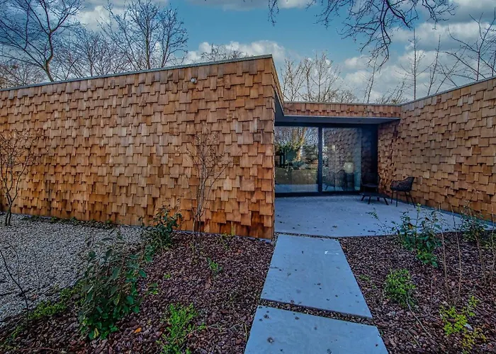 Houten Boshuis By Droomvilla Oosterhout (North Brabant)