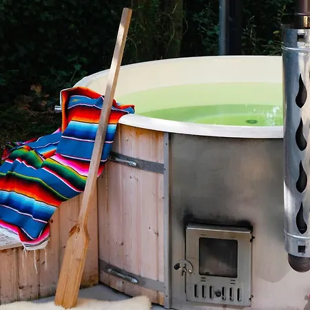 Tatil Evi Houten Boshuis By Droomvilla *